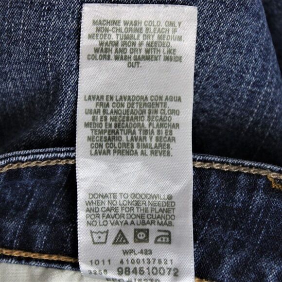 Levi’s Strauss Bootcut Jeans Signature at Waist Medium Wash Women's Size 8 Short - Picture 6 of 8